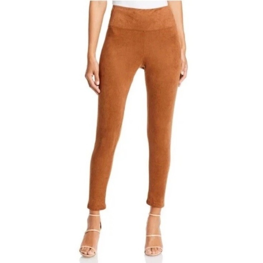NWT Bagatelle Faux Suede Whiskey‎ Brown Pull On Leggings / Small